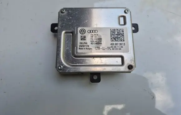 Audi A4 S4 B8 8K Headlight ballast module Xenon 4G0907397D