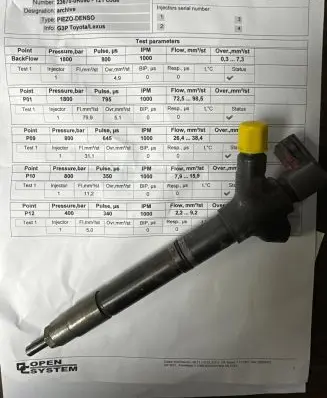 Toyota Verso Fuel injector 236700R090