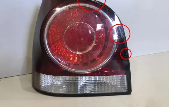 Volkswagen Polo IV 9N3 Rear/tail lights 606945111G