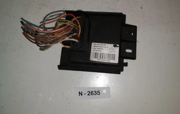 Peugeot 607 Light module LCM 9641004580