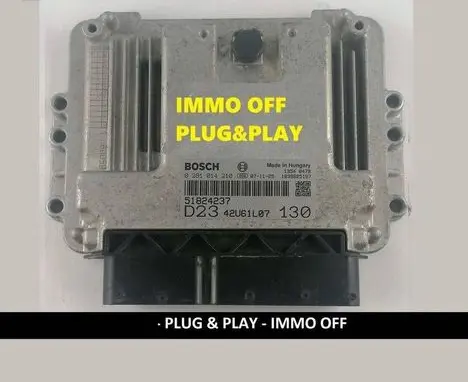 Fiat Ducato Engine control unit/module ECU 51824237 0281014210 42U61L07