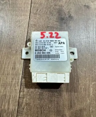 Mercedes-Benz E W212 Parking PDC control unit/module A2129009505 0263004435 A2129027902