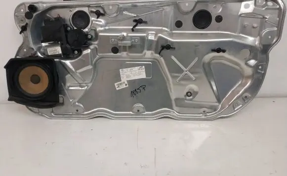 Front door window regulator with motor