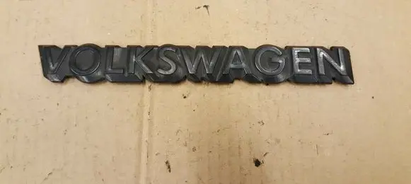 Volkswagen Golf I Rear loading door model letters 