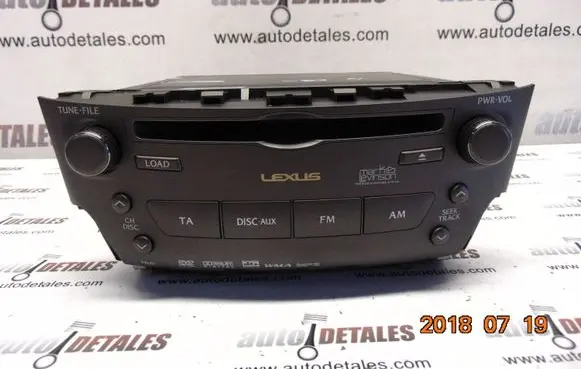 Lexus IS 220D-250-350 Radio/CD/DVD/GPS head unit 8612053390