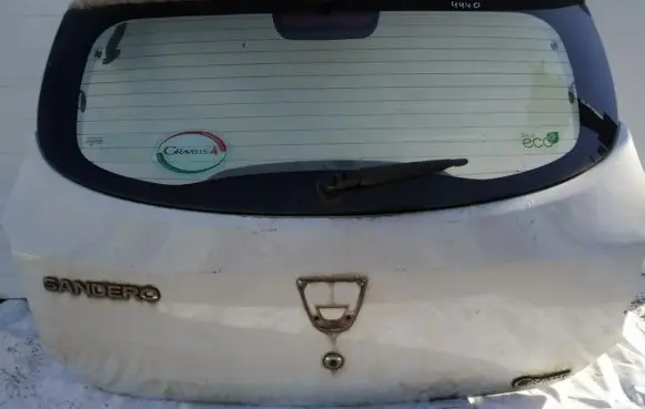 Dacia Sandero Tailgate/trunk/boot lid balta