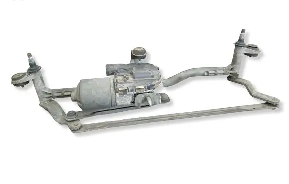 Volkswagen Touran I Front wiper linkage and motor 2K1955023E 2K1955119B