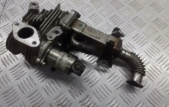 Renault Scenic II - Grand scenic II EGR valve cooler bracket 8200360566A