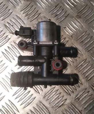 Coolant heater control valve