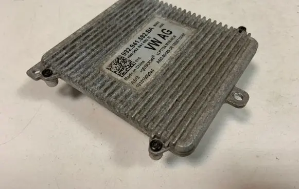 Porsche Taycan 9J1 LED ballast control module 992941592BA 992941592B