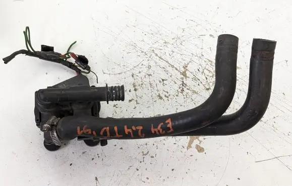 Coolant heater control valve