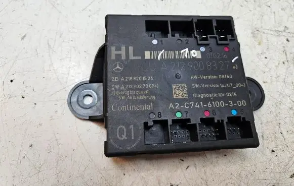 Mercedes-Benz E W212 Door control unit/module A2129008327