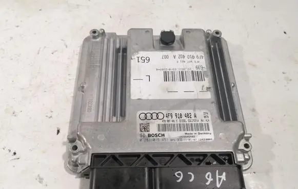 Audi A6 S6 C6 4F Engine control unit/module 4F9910402A 4F0907401E 0281016451