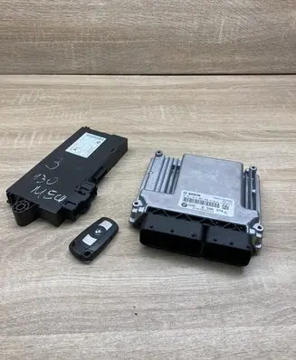 BMW 3 E90 E91 Engine ECU kit and lock set 8506374 9147226