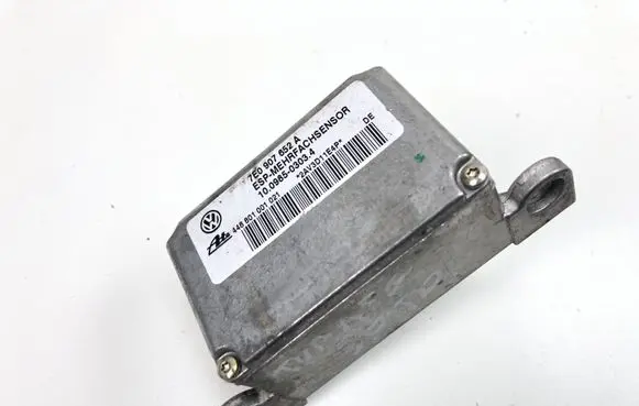 Volkswagen Touareg I ESP acceleration yaw rate sensor 7E0907652A 10098503034 448801001021