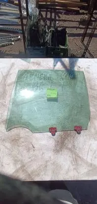 Nissan Almera N16 Rear door window glass 1212123
