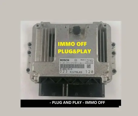 Fiat Ducato Engine control unit/module ECU 51861913 0281015576 41U79L03
