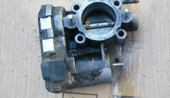 Opel Corsa C Throttle body valve 0280750044 9157512