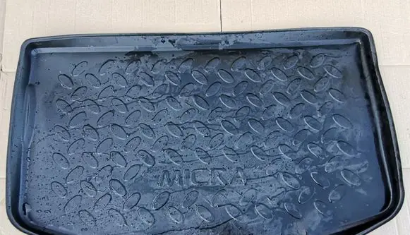 Nissan Micra Rubber trunk/boot mat liner KE9651H5S0