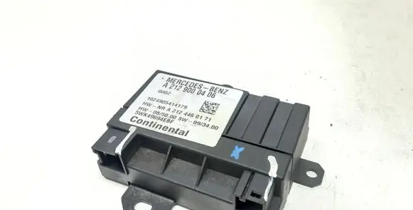 Mercedes-Benz E C207 W207 Fuel injection pump control unit/module A2129000406