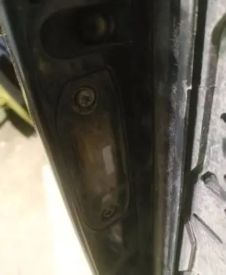Volvo V50 Number plate light 