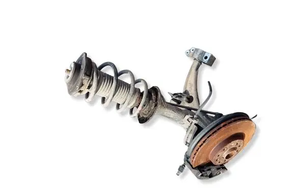 Volkswagen Tiguan Front shock absorber with coil spring 5N0