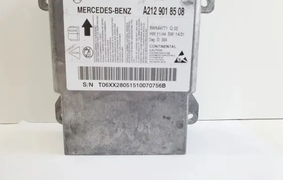 Mercedes-Benz E W212 Airbag control unit/module A2129018508 5WK44771