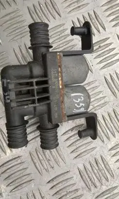 Coolant heater control valve