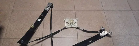 Volkswagen Polo VI Front window lifting mechanism without motor 2G4837462B