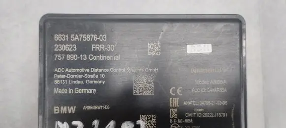 BMW X5 G05 Distronic sensor radar 5A75876-03