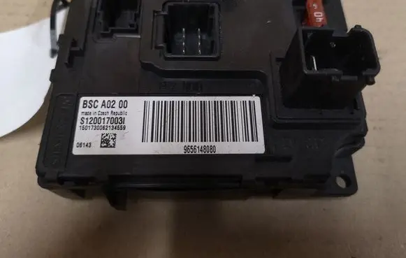 Peugeot 407 Tow bar trailer control unit/module S120017003I BSCA0200 9656148080