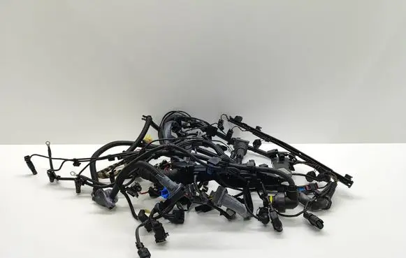 BMW 5 E60 E61 Engine installation wiring loom 755066405 850798106 850798006