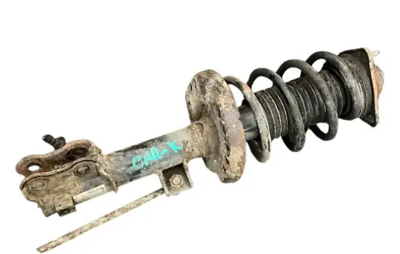 KIA Carens III Front shock absorber with coil spring 54650A4100