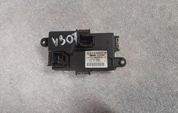 Mercedes-Benz E W212 Heater blower motor/fan resistor a2128702110 2128702110