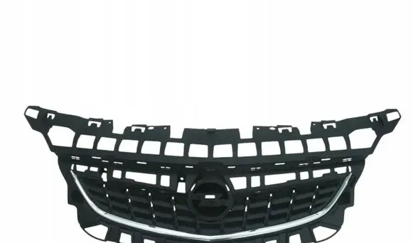 Opel Astra J Front bumper upper radiator grill 13266577