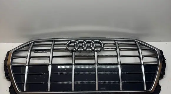Front bumper upper radiator grill
