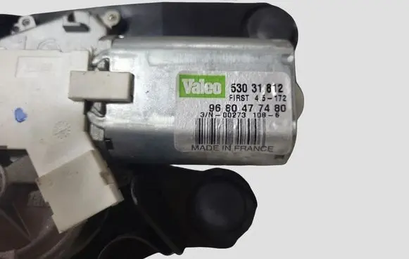 Peugeot 3008 I Rear window wiper motor 9680477480 53031812