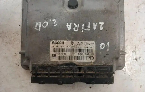 Opel Zafira A Engine control unit/module 0281010268