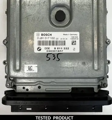 BMW 5 F10 F11 Engine control unit/module ECU DDE8511332 030301857 0281017102