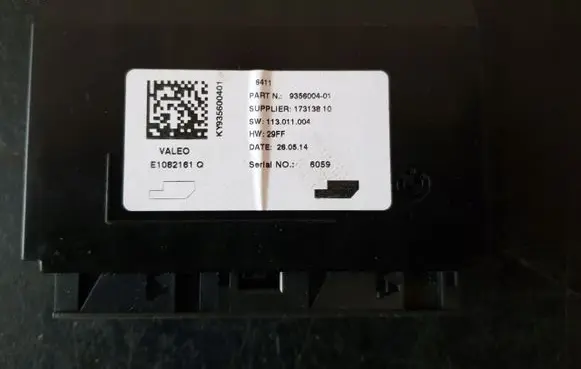 BMW 1 F20 F21 Air conditioning/heating control unit 9356004MAPACAR