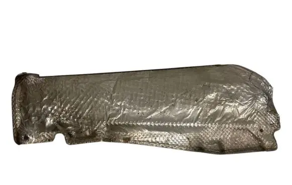 Heat shield in engine bay