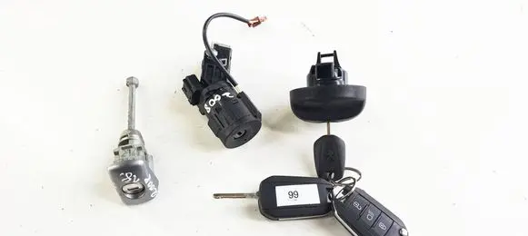 Peugeot 2008 I Ignition lock 96631233800 9663123380