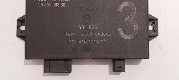Citroen Xsara Picasso Other control units/modules 9655196380 601826 270105F