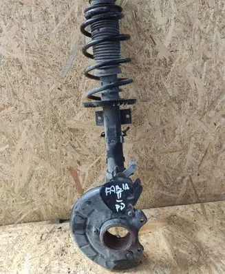 Skoda Fabia Mk2 (5J) Front wheel hub spindle knuckle