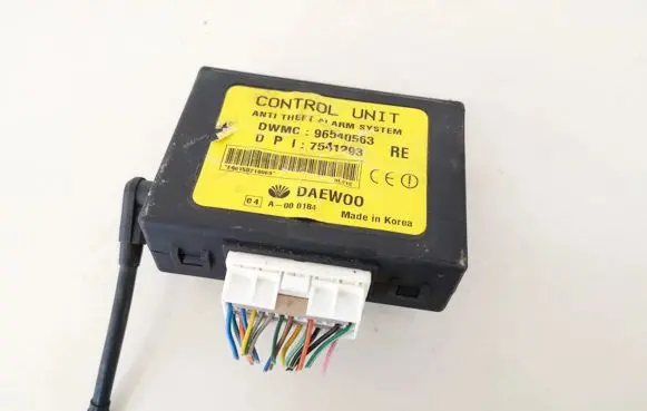Chevrolet Kalos Alarm control unit/module 96540563 7541293