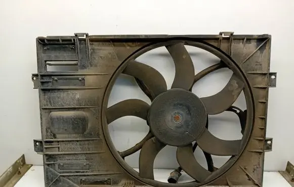 Volkswagen Multivan T5 Electric radiator cooling fan 7E0121207C 7E0121201AG A03412111
