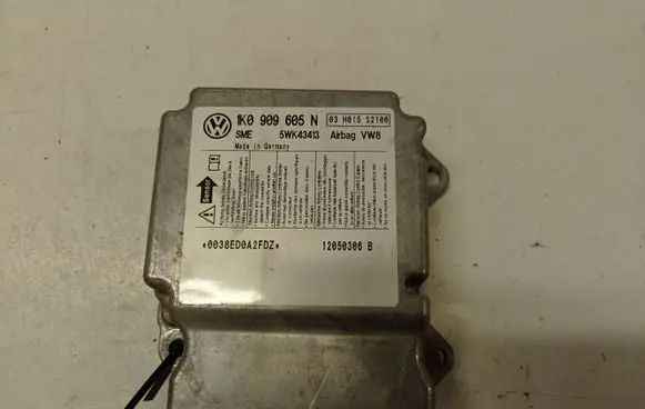 Volkswagen Golf Plus Airbag control unit/module 1K0909605N 5WK43413 12050306B