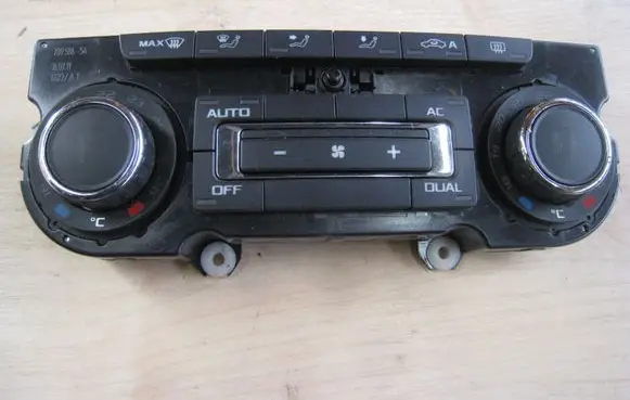 Skoda Superb B6 (3T) Climate control unit 3T0907044BK