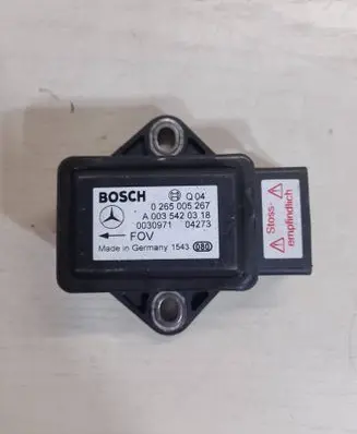 Mercedes-Benz E W211 ESP acceleration yaw rate sensor A0035420318 0265005267 0030971