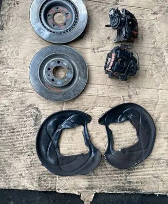 Audi A8 S8 D5 Brake discs and calipers set 4N0615403E 330x22mmKOMPET 4N0615404E